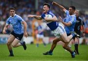 4 June 2016; Gary Walsh of Laois in action against James McCarthy of Dublin in the Leinster GAA Football Senior Championship Quarter-Final match between Laois and Dublin in Nowlan Park, Kilkenny. Picture credit: Dáire Brennan / SPORTSFILE