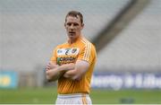 4 June 2016; Neal McAuley of Antrim dejected after the Christy Ring Cup Final between Antrim and Meath in Croke Park, Dublin. Photo by Piaras Ó Mídheach/Sportsfile