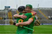 4 June 2016; Seán Heavey, left, and Ronan Sherlock of Meath celebrate after the Christy Ring Cup Final between Antrim and Meath in Croke Park, Dublin. Photo by Piaras Ó Mídheach/Sportsfile