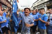 4 June 2016; Dublin supporters ahead of the Leinster GAA Football Senior Championship Quarter-Final between Laois and Dublin in Nowlan Park, Kilkenny. Photo by Stephen McCarthy/Sportsfile
