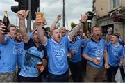 4 June 2016; Dublin supporters prior to the Leinster GAA Football Senior Championship Quarter-Final match between Laois and Dublin in Nowlan Park, Kilkenny. Picture credit: Dáire Brennan / SPORTSFILE