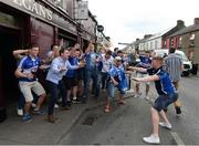 4 June 2016; Laois supporters on John St. prior to the Leinster GAA Football Senior Championship Quarter-Final match between Laois and Dublin in Nowlan Park, Kilkenny. Picture credit: Dáire Brennan / SPORTSFILE