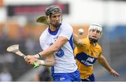 5 June 2016; Maurice Shanahan of Waterford in action against Pat O'Connor of Clare during the Munster GAA Hurling Senior Championship Semi-Final match between Waterford and Clare at Semple Stadium in Thurles, Co. Tipperary. Photo by Stephen McCarthy/Sportsfile