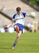 5 June 2016; Conor McManus of Monaghan scoring a point in the Ulster GAA Football Senior Championship Quarter-Final between Monaghan and Down in St Tiernach's Park, Clones, Co. Monaghan. Photo by Oliver McVeigh/Sportsfile