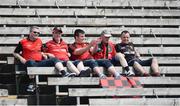 5 June 2016; Down supporters enjoy the sunshine in the Ulster GAA Football Senior Championship Quarter-Final between Monaghan and Down in St Tiernach's Park, Clones, Co. Monaghan. Photo by Daire Brennan/Sportsfile