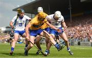 5 June 2016; Shane Bennett of Waterford in action against Cian Dillon of Clare during the Munster GAA Hurling Senior Championship Semi-Final match between Waterford and Clare at Semple Stadium in Thurles, Co. Tipperary. Photo by Ramsey Cardy/Sportsfile