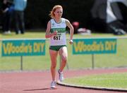 4 July 2010; Isseult O'Donnell, Raheny Shamrocks, on her way to winning the U18 Girl's 800m, during the Woodie's DIY AAI Juvenile Track & Field Championships. Tullamore Harriers Stadium, Tullamore, Co. Offaly. Picture credit: Brian Lawless / SPORTSFILE
