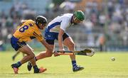 5 June 2016; Tom Devine of Waterford in action against David Reidy of Clare during the Munster GAA Hurling Senior Championship Semi-Final match between Waterford and Clare at Semple Stadium in Thurles, Co. Tipperary. Photo by Ray McManus/Sportsfile