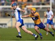 5 June 2016; Austin Gleeson of Waterford in action against Colm Galvin of Clare during the Munster GAA Hurling Senior Championship Semi-Final match between Waterford and Clare at Semple Stadium in Thurles, Co. Tipperary. Photo by Ramsey Cardy/Sportsfile
