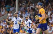 5 June 2016; Maurice Shanahan of Waterford celebrates after scoring his side's first goal during the Munster GAA Hurling Senior Championship Semi-Final match between Waterford and Clare at Semple Stadium in Thurles, Co. Tipperary. Photo by Stephen McCarthy/Sportsfile