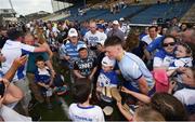 5 June 2016; Austin Gleeson of Waterford poses for a photograph with a young supporter following the Munster GAA Hurling Senior Championship Semi-Final match between Waterford and Clare at Semple Stadium in Thurles, Co. Tipperary. Photo by Stephen McCarthy/Sportsfile