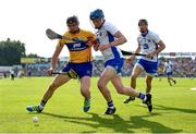 5 June 2016; John Conlon of Clare in action against Austin Gleeson of Waterford during the Munster GAA Hurling Senior Championship Semi-Final match between Waterford and Clare at Semple Stadium in Thurles, Co. Tipperary. Photo by Stephen McCarthy/Sportsfile
