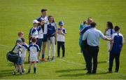 5 June 2016; Monaghan captain Conor McManus meets supporters after the Ulster GAA Football Senior Championship Quarter-Final between Monaghan and Down in St Tiernach's Park, Clones, Co. Monaghan. Photo by Daire Brennan/Sportsfile