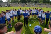 5 June 2016; Monaghan manager Malachy O'Rourke speaks to his players after the Ulster GAA Football Senior Championship Quarter-Final between Monaghan and Down in St Tiernach's Park, Clones, Co. Monaghan. Picture credit: Dáire Brennan / SPORTSFILE