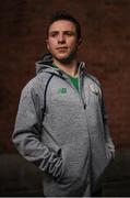 7 June 2016; Diver Oliver Dingley poses for a portrait at the launch of the Team Ireland Olympics kit in Smock Alley Theatre, Dublin. Photo by Ramsey Cardy/Sportsfile