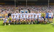 5 June 2016; The Waterford squad during the Munster GAA Hurling Senior Championship Semi-Final match between Waterford and Clare at Semple Stadium in Thurles, Co. Tipperary. Photo by Stephen McCarthy/Sportsfile