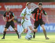 2 July 2010; Lorcan Fitzgerald, Sporting Fingal, in action against Gareth McGlynn, Bohemians. Airtricity League Premier Division, Bohemians v Sporting Fingal, Dalymount Park, Dublin. Picture credit: Brian Lawless / SPORTSFILE