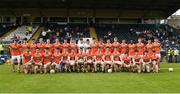 29 May 2016; The Armagh squad before the Electric Ireland Ulster GAA Football Minor Championship quarter-final between Cavan and Armagh in Kingspan Breffni Park, Cavan. Photo by Oliver McVeigh/Sportsfile