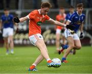 29 May 2016; Shea Laye of Armagh in the Electric Ireland Ulster GAA Football Minor Championship quarter-final between Cavan and Armagh in Kingspan Breffni Park, Cavan. Photo by Oliver McVeigh/Sportsfile