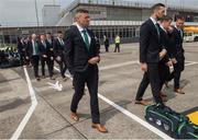 8 June 2016; Jonathan Walters of Republic of Ireland during the squad's departure for UEFA EURO2016 at Dublin Airport in Dublin, Ireland. Photo by David Maher/Sportsfile