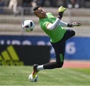 9 June 2016; Shay Given of Republic of Ireland during squad training at UEFA EURO2016 in Versailles, Paris, France. Photo by David Maher/Sportsfile