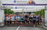 9 June 2016; A general view of start of the Grant Thornton Corporate 5K Team Challenge at the National Sports Campus in Abbotstown, Dublin. Photo by Sam Barnes/Sportsfile