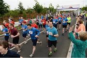 9 June 2016; A general view of the start of the Grant Thornton Corporate 5K Team Challenge at the National Sports Campus in Abbotstown, Dublin. Photo by Sam Barnes/Sportsfile