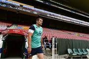 10 June 2016; Jared Payne of Ireland during the captain's run in DHL Newlands Stadium, Cape Town, South Africa. Photo by Brendan Moran/Sportsfile