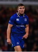 28 October 2017; Jordan Larmour of Leinster during the Guinness PRO14 Round 7 match between Ulster and Leinster at Kingspan Stadium in Belfast. Photo by Ramsey Cardy/Sportsfile