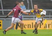 10 July 2010; Matty Forde, Wexford, in action against Garry O'Donnell, Galway. GAA Football All-Ireland Senior Championship Qualifier, Round 2, Galway v Wexford, Pearse Stadium, Galway. Picture credit: Ray Ryan / SPORTSFILE