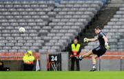 10 July 2010; Dublin goalkeeper Stephen Cluxton scores a free to make it four points to one in the first half. GAA Football All-Ireland Senior Championship Qualifier, Round 2, Dublin v Tipperary, Croke Park, Dublin. Picture credit: Ray McManus / SPORTSFILE