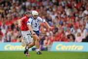 11 July 2010; Stephen Molumphy, Waterford, in action against John Gardiner, Cork. Munster GAA Hurling Senior Championship Final, Cork v Waterford, Semple Stadium, Thurles, Co. Tipperary. Picture credit: Ray McManus / SPORTSFILE