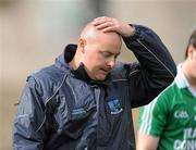 11 July 2010; A dejected Fermanagh manager Malachy O'Rourke after the game. GAA Football All-Ireland Senior Championship Qualifier Round 2, Fermanagh v Armagh, Brewster Park, Enniskillen, Co. Fermanagh. Picture credit: Oliver McVeigh / SPORTSFILE