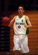 5 June 2001; Adrian Fulton, Ireland. Basketball. Picture credit; Brendan Moran / SPORTSFILE
