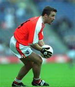 7 July 2001; Barry O'Hagan, Armagh. Football. Picture credit; Ray McManus / SPORTSFILE