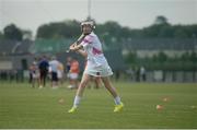 11 June 2016; Abby Tarrant, from Leixlip GAA Club, Co. Kildare, in action during the John West Féile National Skills Star Challenge 2016 in the National Games Development Centre, Abbotstown, Dublin. Photo by Piaras Ó Mídheach/Sportsfile