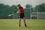 11 June 2016; Tara Monan, from Ballygalget GAA Club, Co. Down, in action during the John West Féile National Skills Star Challenge 2016 in the National Games Development Centre, Abbotstown, Dublin. Photo by Piaras Ó Mídheach/Sportsfile