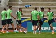 11 June 2016; James McCarthy, right, of Republic of Ireland in action during squad training in Versailles, Paris, France. Photo by David Maher/Sportsfile