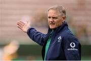 11 June 2016; Ireland head coach Joe Schmidt before the 1st test of the Castle Lager Incoming series between South Africa and Ireland at the DHL Newlands Stadium in Cape Town, South Africa. Photo by Brendan Moran/Sportsfile