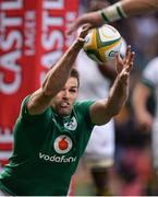 11 June 2016; Jared Payne of Ireland stretches to score his side's first try during the 1st test of the Castle Lager Incoming series between South Africa and Ireland at the DHL Newlands Stadium in Cape Town, South Africa. Photo by Brendan Moran/Sportsfile