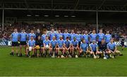 11 June 2016; The Dublin squad before the Leinster GAA Hurling Senior Championship Semi-Final match between Dublin and Kilkenny at O'Moore Park in Portlaoise, Co. Laois. Photo by Ray McManus/Sportsfile