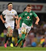 11 June 2016; Paddy Jackson of Ireland chips through during the 1st test of the Castle Lager Incoming series between South Africa and Ireland at the DHL Newlands Stadium in Cape Town, South Africa. Photo by Brendan Moran/Sportsfile