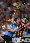 11 June 2016; Ryan O'Dwyer of Dublin in action against Joey Holden of Kilkenny during their Leinster GAA Hurling Senior Championship Semi-Final match between Dublin and Kilkenny at O'Moore Park in Portlaoise, Co. Laois. Photo by Ray McManus/Sportsfile