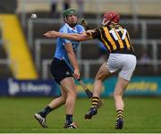 11 June 2016; Johnny McCaffrey of Dublin in action against Robert Lennon of Kilkenny during their Leinster GAA Hurling Senior Championship Semi-Final match between Dublin and Kilkenny at O'Moore Park in Portlaoise, Co. Laois. Photo by Ray McManus/Sportsfile