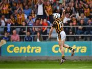 11 June 2016; Jonjo Farrell of Kilkenny celebrates after he scored a goal, in the 47th minute, during their Leinster GAA Hurling Senior Championship Semi-Final match between Dublin and Kilkenny at O'Moore Park in Portlaoise, Co. Laois. Photo by Ray McManus/Sportsfile
