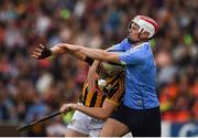 11 June 2016; T.J. Reid of Kilkenny in action against Cian O'Callaghan of Dublin during their Leinster GAA Hurling Senior Championship Semi-Final match between Dublin and Kilkenny at O'Moore Park in Portlaoise, Co. Laois. Photo by Ray McManus/Sportsfile