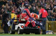 11 June 2016; Patrick Lambie of South Africa is stretchered from the pitch during the 1st test of the Castle Lager Incoming series between South Africa and Ireland at the DHL Newlands Stadium in Cape Town, South Africa. Photo by Brendan Moran/Sportsfile