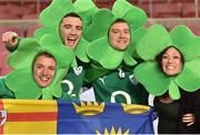 11 June 2016; Ireland supporters during the 1st test of the Castle Lager Incoming series between South Africa and Ireland at the DHL Newlands Stadium in Cape Town, South Africa. Photo by Brendan Moran/Sportsfile