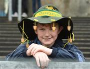12 June 2016; Donegal supporter Eoin Herley, age 11, from Killybegs at the Ulster GAA Football Senior Championship Quarter-Final match between Donegal and Fermanagh  at MacCumhaill Park in Ballybofey, Co. Donegal. Photo by Philip Fitzpatrick/Sportsfile