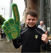 12 June 2016; Donegal supporter Dylan Doherty, from Ballybofey, Co. Donegal, prior to the Ulster GAA Football Senior Championship Quarter-Final between Fermanagh and Donegal at MacCumhaill Park in Ballybofey, Co. Donegal. Photo by Oliver McVeigh/Sportsfile